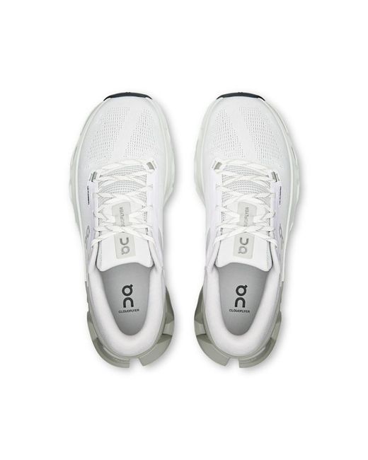 On Shoes White Cloudflyer 5 for men