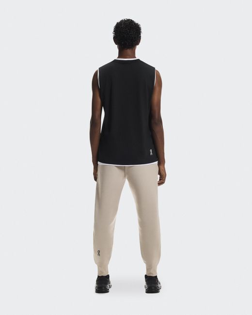 On Shoes Black Focus Tech Sweatpants for men