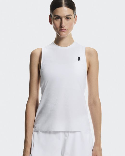 On Shoes White Court Tank Top