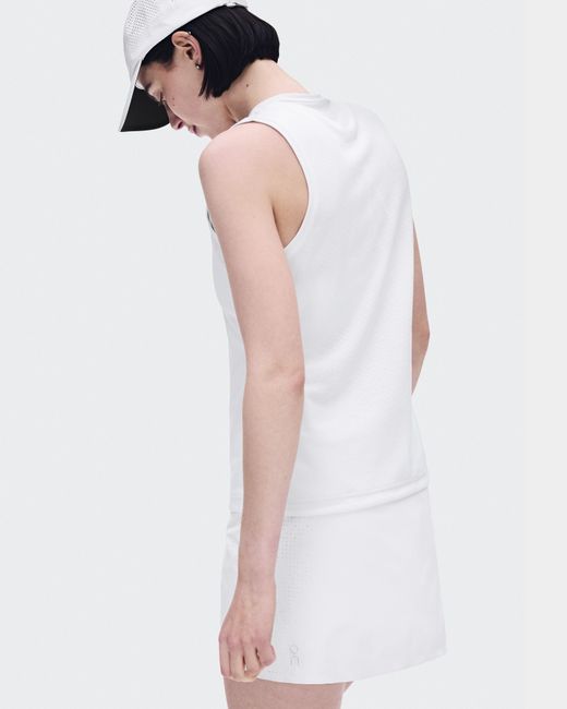 On Shoes White Court Tank Top Edit Ldn