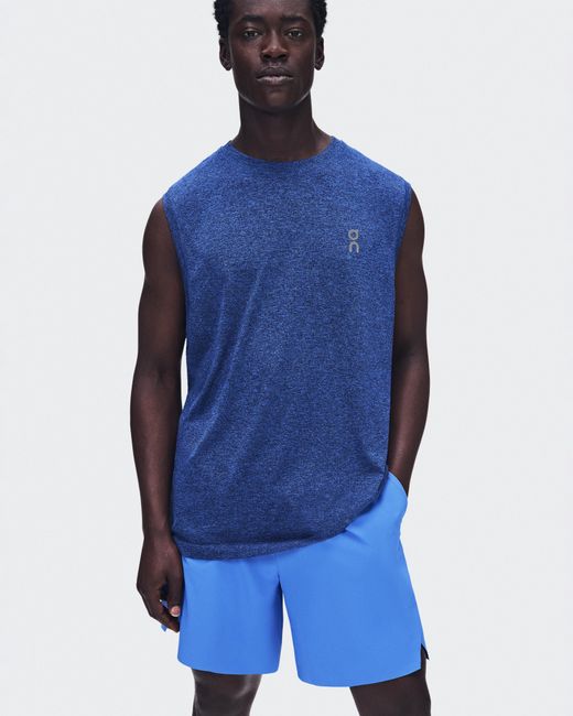 On Shoes Blue Train Flex Tank Top for men