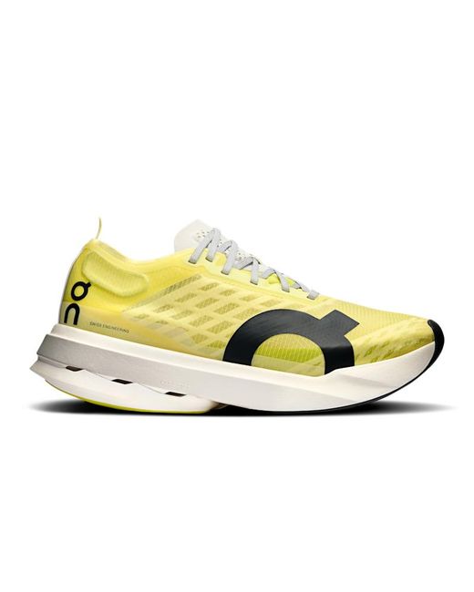On Shoes Yellow Cloudboom Strike