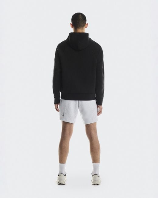 On Shoes Black Focus Tech Hoodie for men
