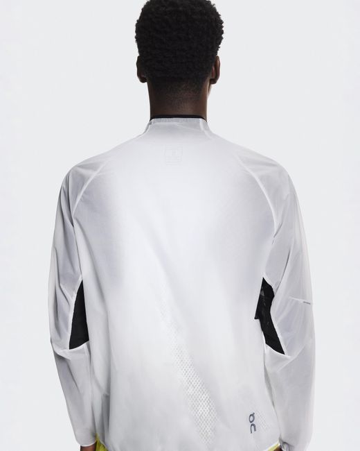 On Shoes White Zero Jacket for men