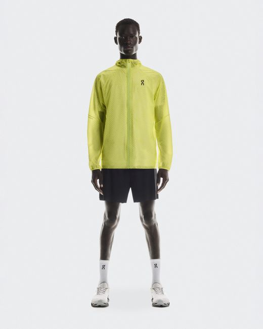 On Shoes Yellow Ultra Jacket for men