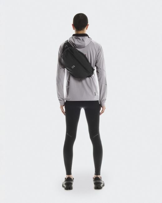 On Shoes Black Sling Pack