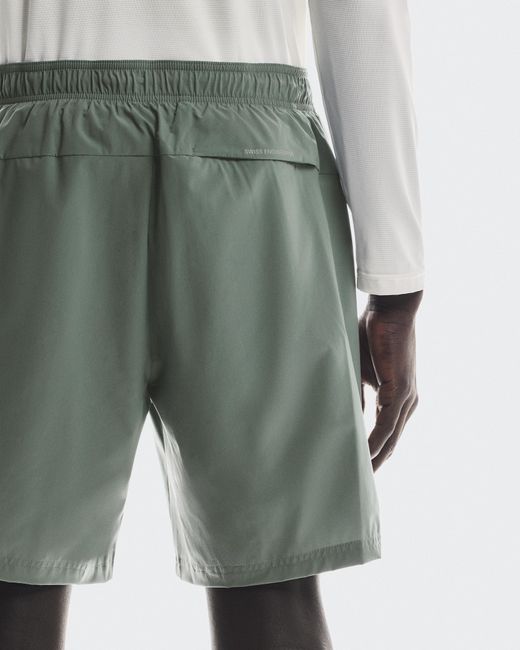 On Shoes White 7" Core Shorts for men