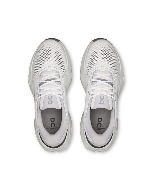 On Shoes Cloudrunner 3 Max in White für Herren