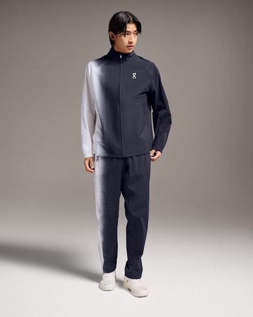 On Shoes Blue Court Track Jacket for men
