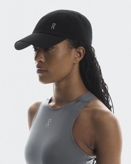 On Shoes Black Lightweight Cap
