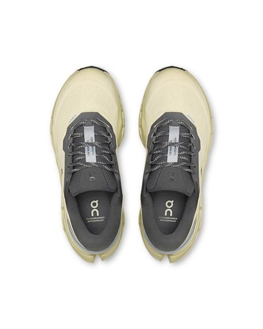 On Shoes Yellow Cloudrunner 3 Waterproof