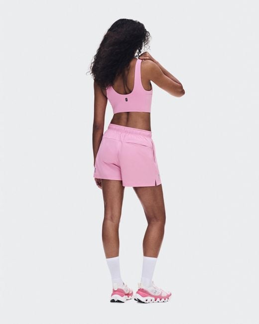 On Shoes Red 3" Core Shorts