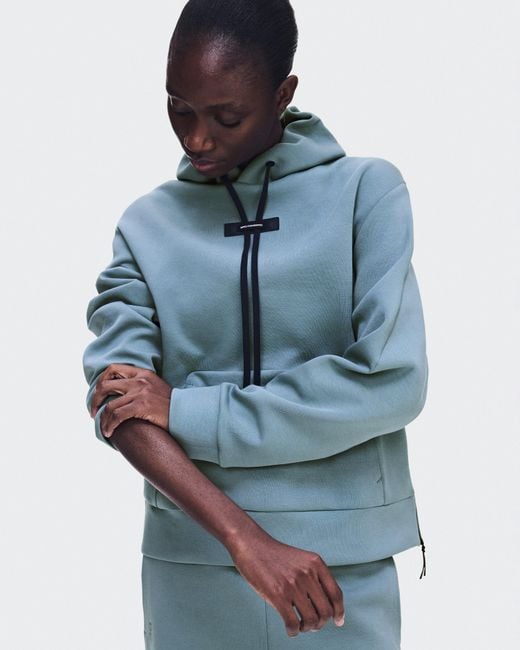 On Shoes Blue Focus Tech Hoodie