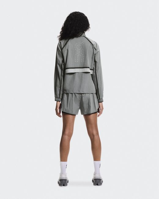 On Shoes Gray Performance Volt Jacket