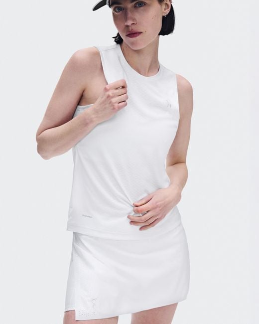 On Shoes White Court Tank Top Edit Ldn