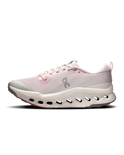 On Shoes White Cloudsurfer Trail 2
