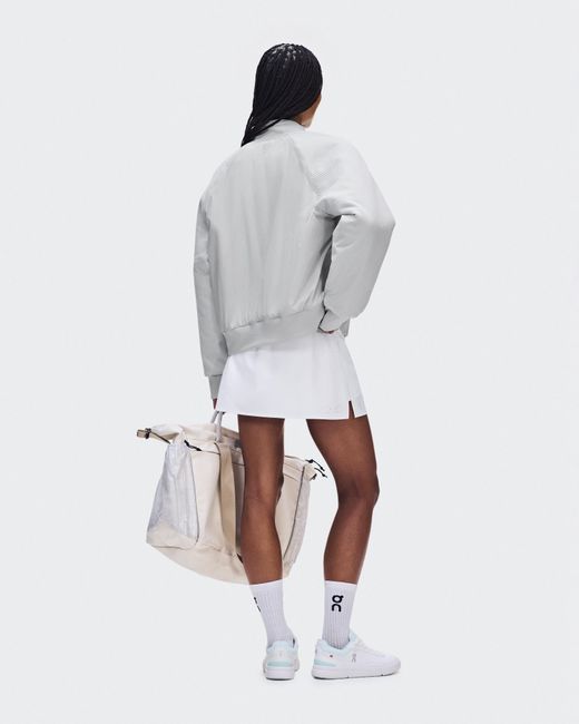 On Shoes White Courtside Bomber