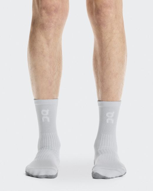 On Shoes White Trail Sock High 2P