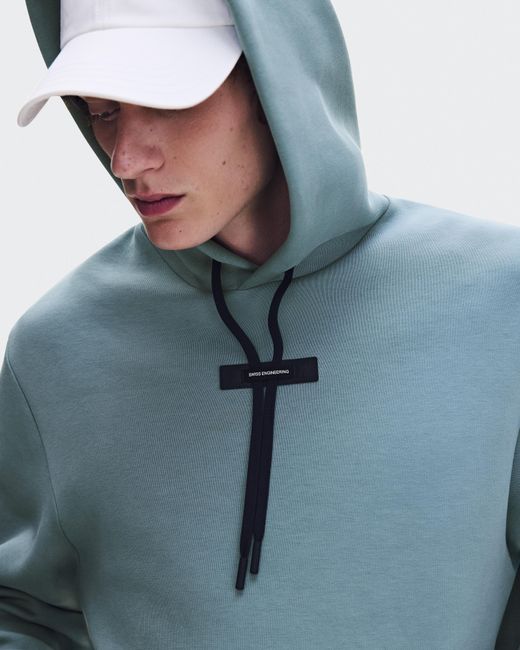 On Shoes Blue Focus Tech Hoodie for men