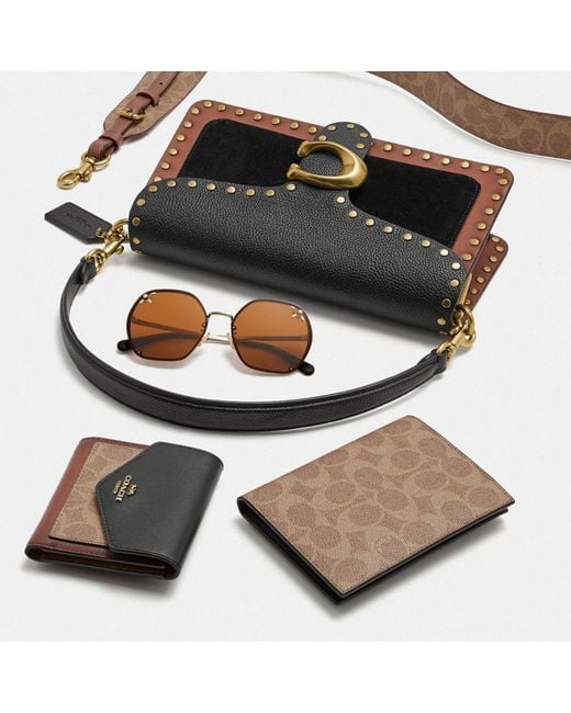 Coach Black Tabby Shoulder Bag Keweenaw Bay Indian Community