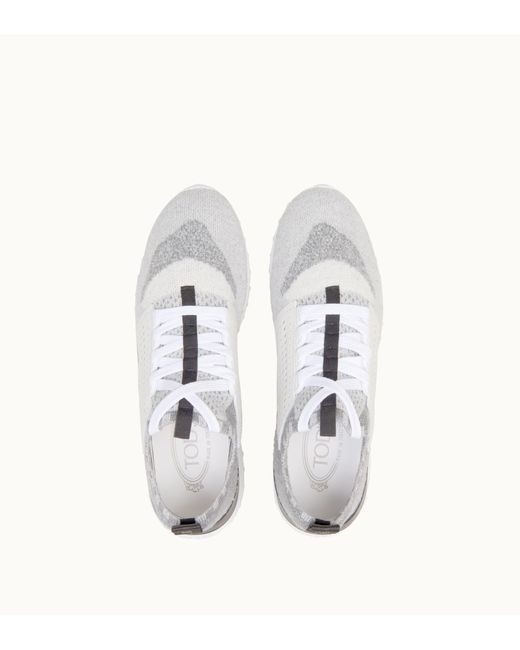 tods knit sneakers