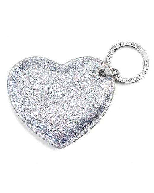 New Padded Reversible Sequin Heart Keyring Bag Charm Red Gold or White /& Pink