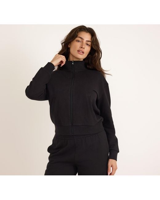 Organic Basics Black Weekend Track Jacket