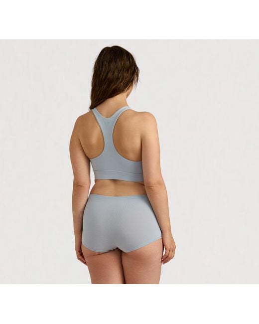 Organic Basics Blue Flex Shorty