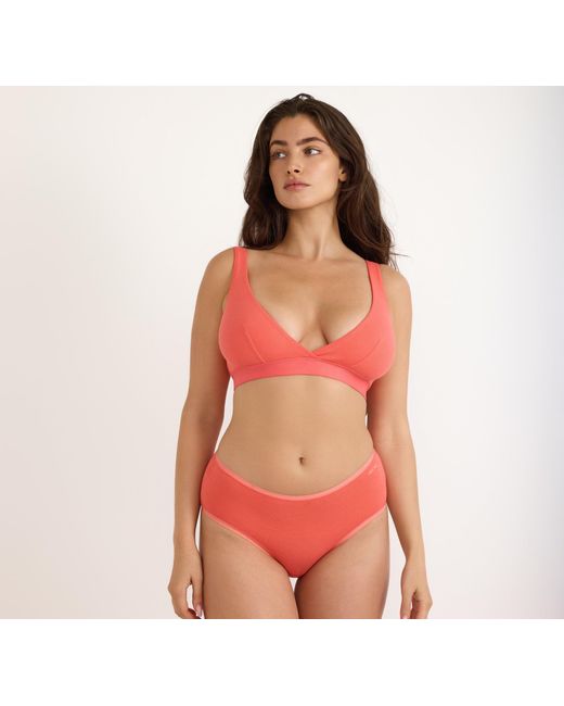 Organic Basics Red Core Briefs