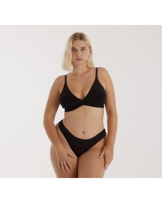 Organic Basics Brown Core Thong