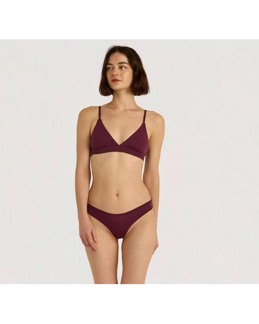 Organic Basics Multicolor Soft Touch Veil Triangle Bralette