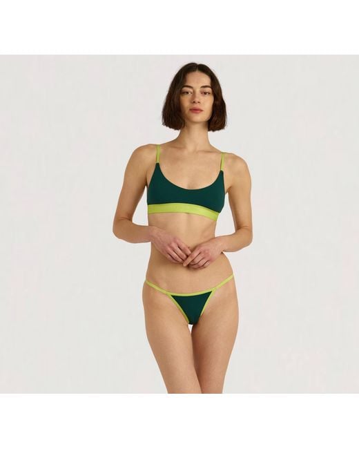 Organic Basics Multicolor Core Play String Bikini Briefs