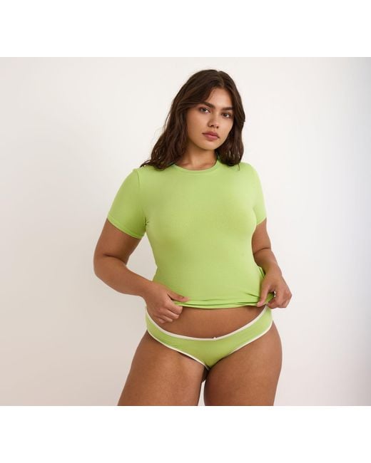 Organic Basics Green Flex Tee