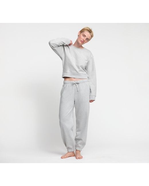 Organic Basics Gray Weekend Joggers