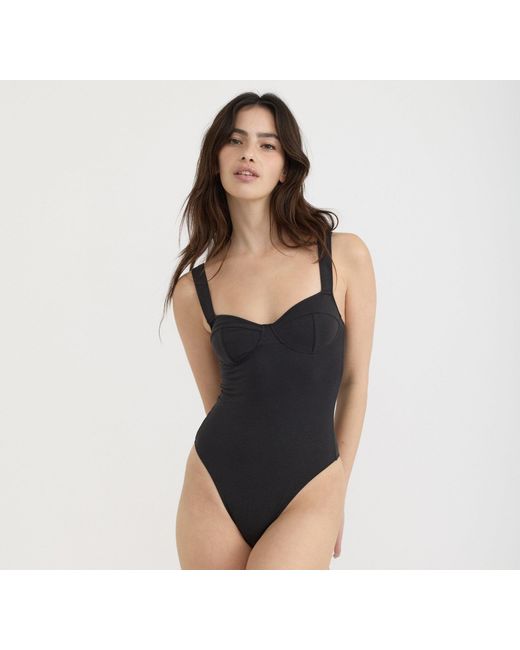 Organic Basics Black Core Icon Bodysuit