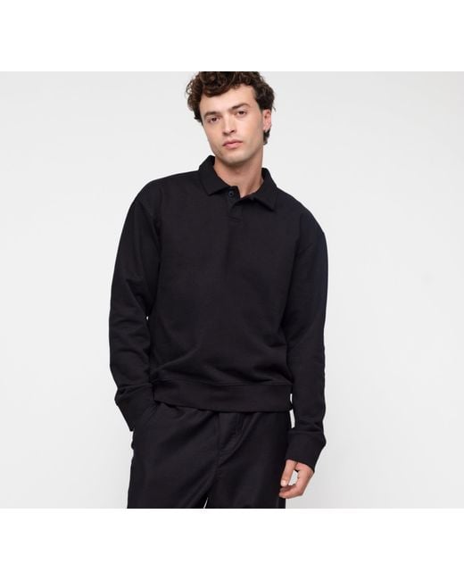 Organic Basics Black Weekend Polo