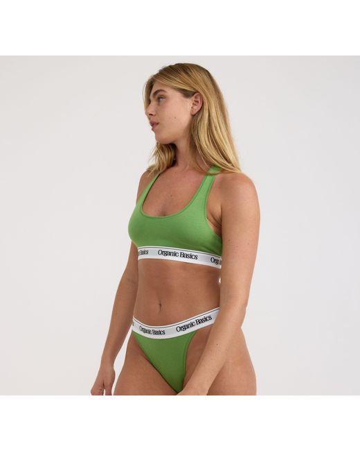 Organic Basics Green Easy Tanga