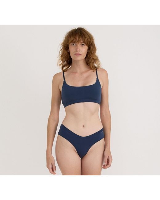 Organic Basics Blue Flex Hipster