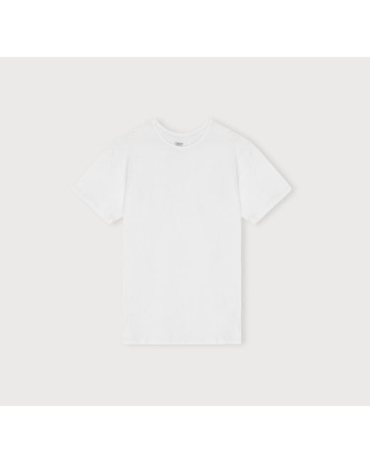 Organic Basics White Easy Tee