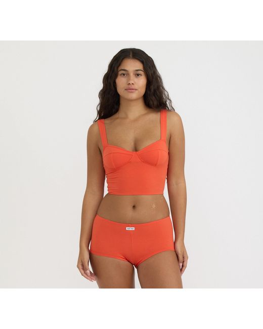 Organic Basics Red Core Icon Shorty