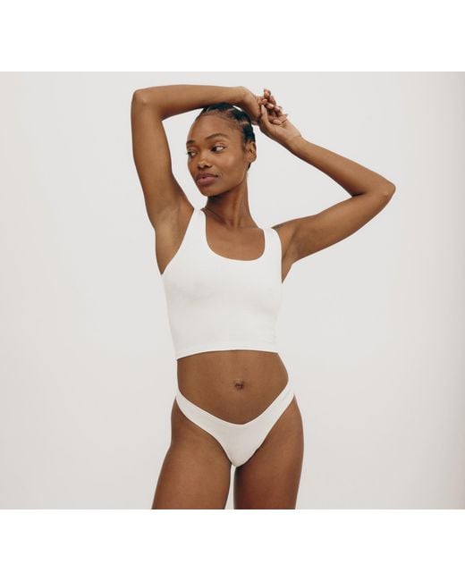 Organic Basics Brown Flex Thong