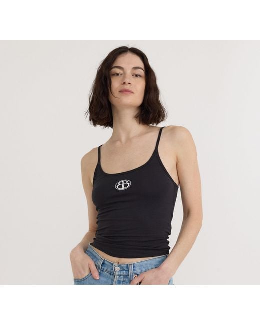 Organic Basics Black Core Butterfly Singlet