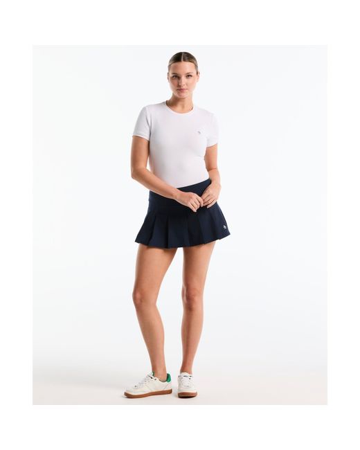 Original Penguin Blue Women's Pleated Tennis Skort In Black Iris for men