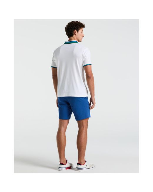Original Penguin Chino Shorts In Blue Quartz for men
