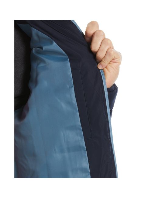 Original Penguin Blue Lightweight Polyfill Jacket In Dark Sapphire for men
