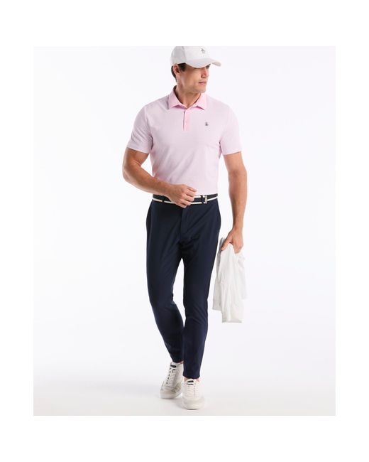 Original Penguin Purple Pete's Tee Time Golf Polo In Pirouette for men