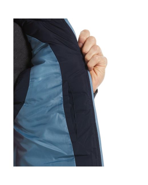 Original Penguin Blue Lightweight Puffer Vest In Dark Sapphire for men