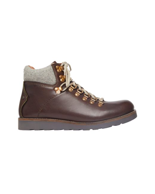 Original Penguin Anish Boot In Leather Brown for men