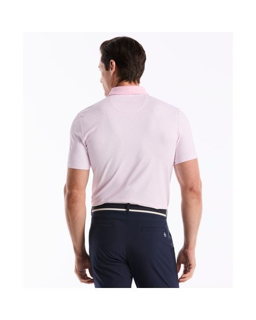 Original Penguin Purple Pete's Tee Time Golf Polo In Pirouette for men