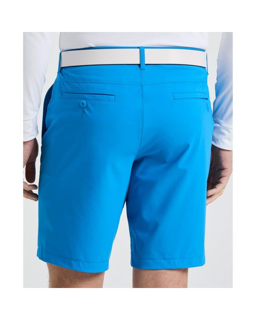 Original Penguin The Player 9" Golf Shorts In French Blue for men